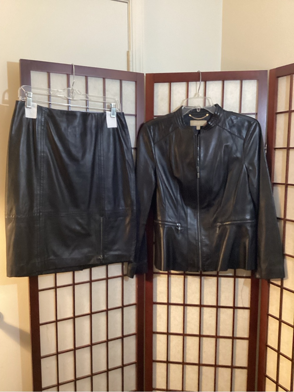 Talbots Lambskin Leather Women's Set Size 8P